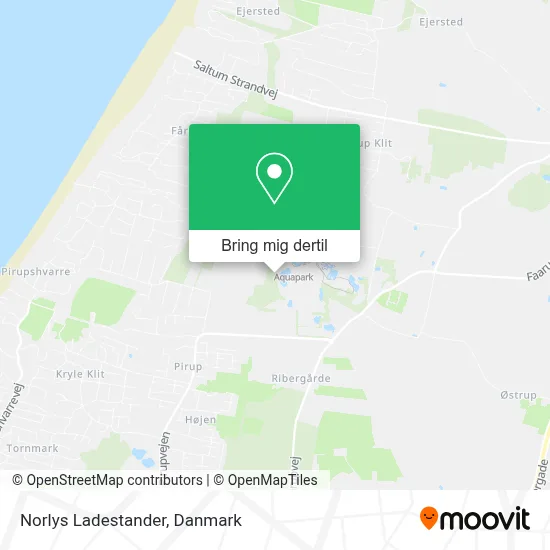 Norlys Ladestander kort