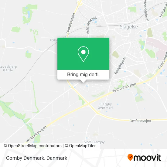 Comby Denmark kort