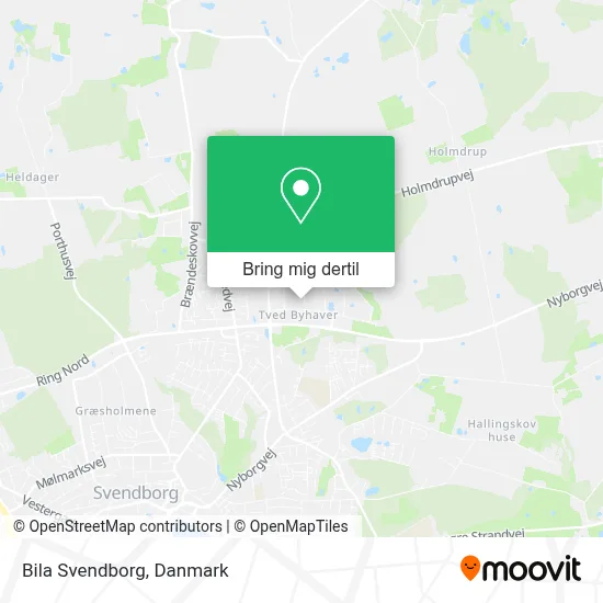 Bila Svendborg kort