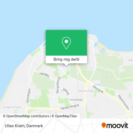 Ullas Kram kort