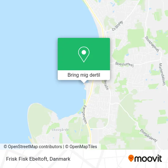 Frisk Fisk Ebeltoft kort