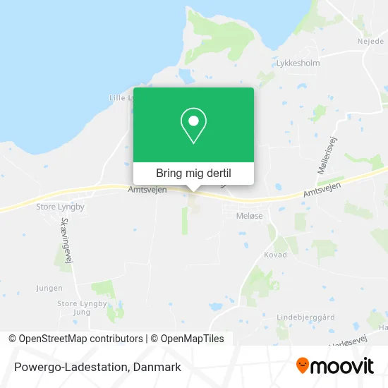 Powergo-Ladestation kort