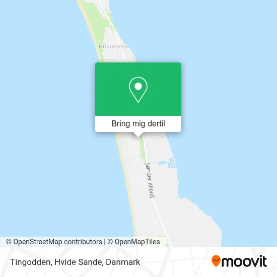 Tingodden,  Hvide Sande kort