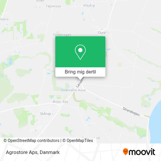Agrostore Aps kort