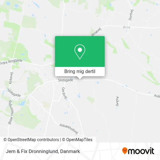 Jem & Fix Dronninglund kort