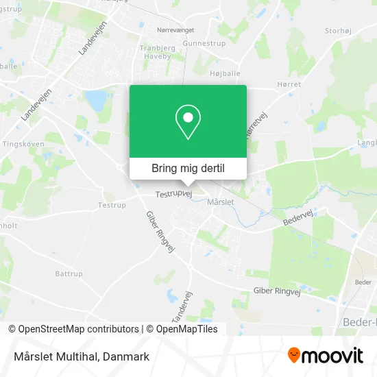 Mårslet Multihal kort