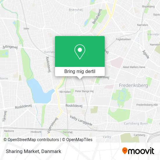 Sharing Market kort