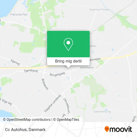 Cc Autohus kort