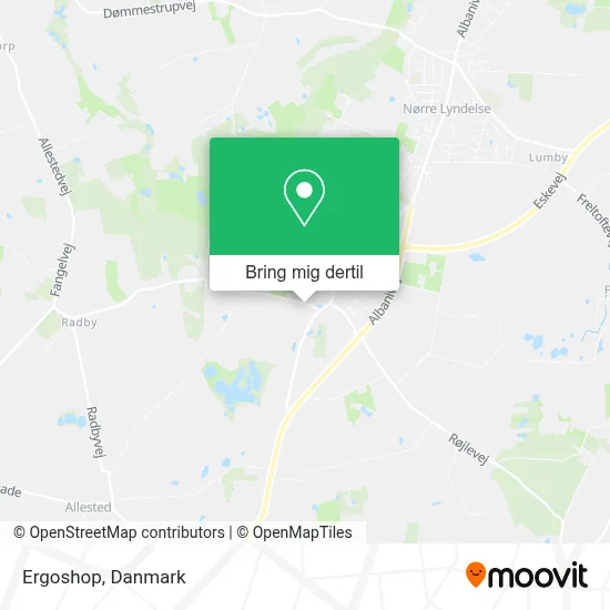 Ergoshop kort