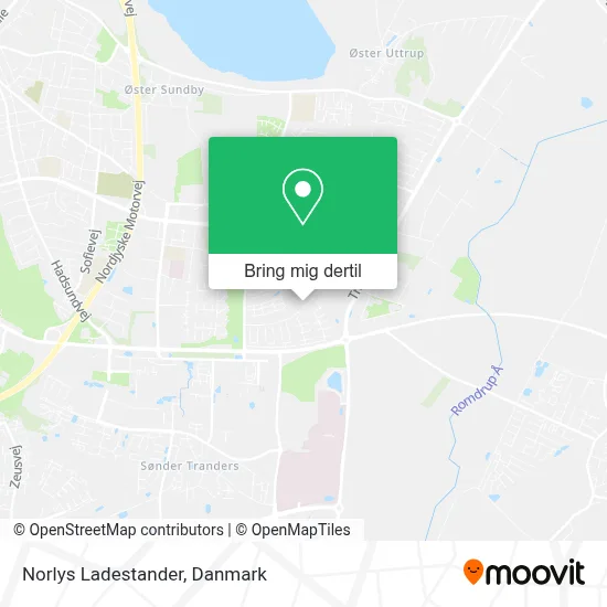 Norlys Ladestander kort