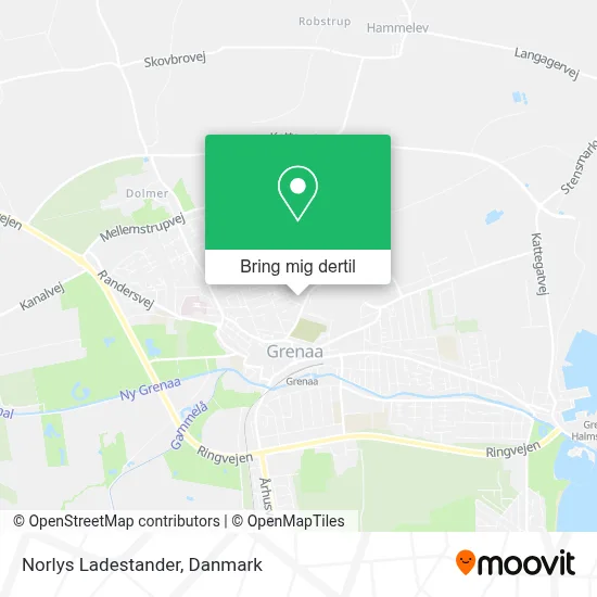 Norlys Ladestander kort