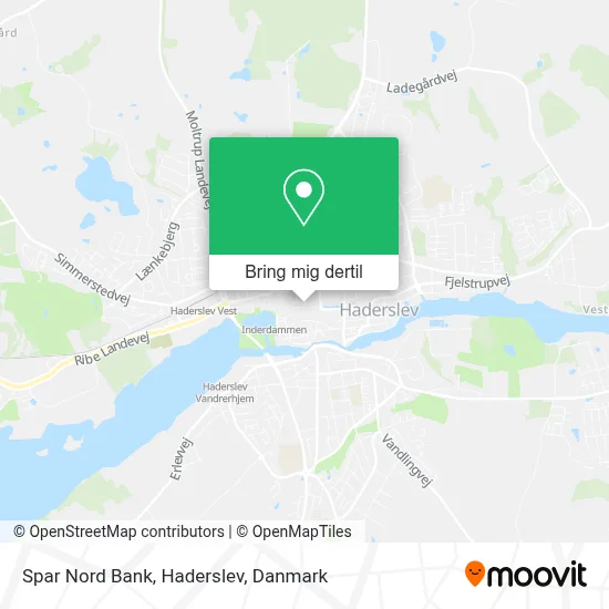Spar Nord Bank, Haderslev kort