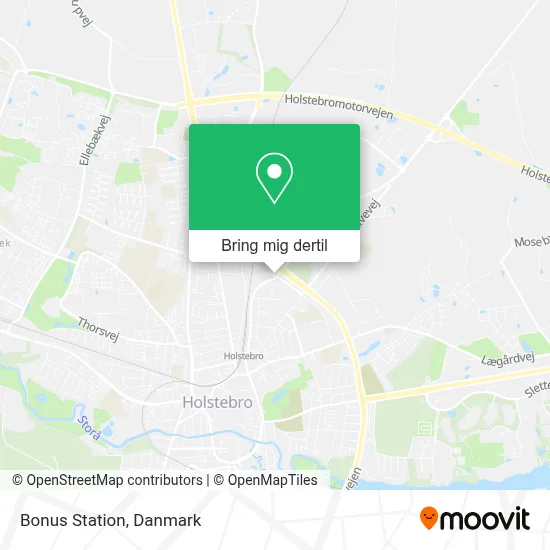 Bonus Station kort