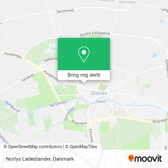 Norlys Ladestander kort