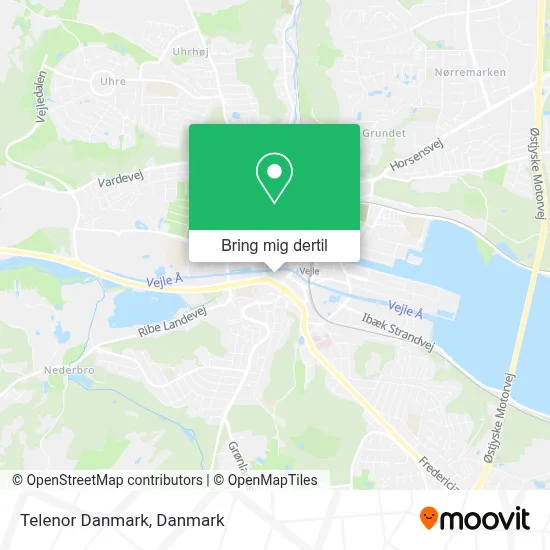 Telenor Danmark kort