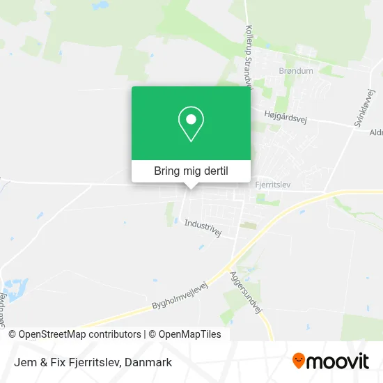 Jem & Fix Fjerritslev kort