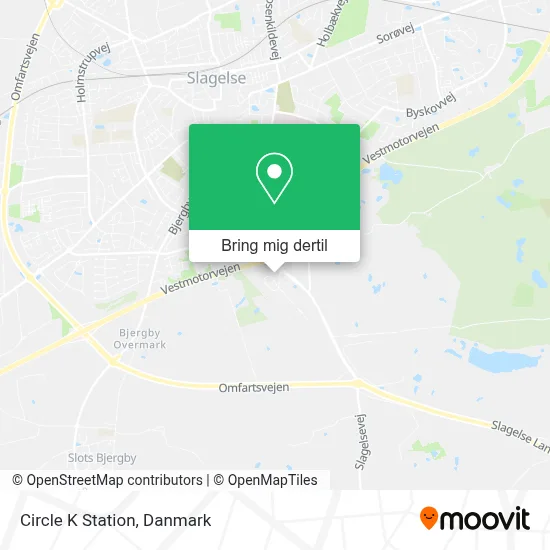 Circle K Station kort