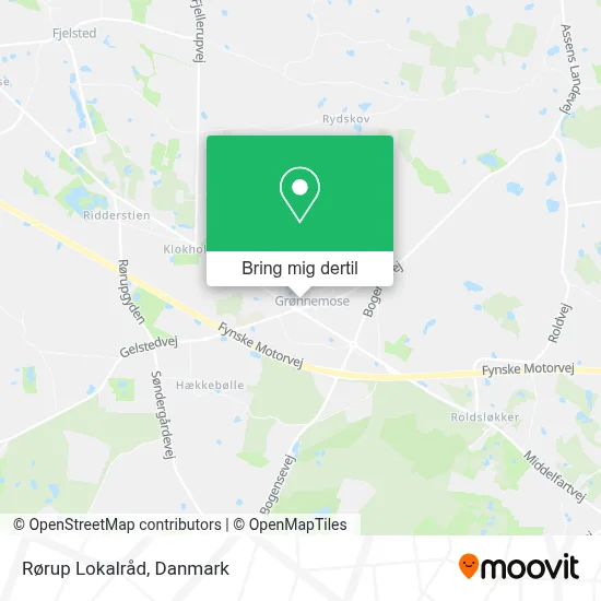 Rørup Lokalråd kort
