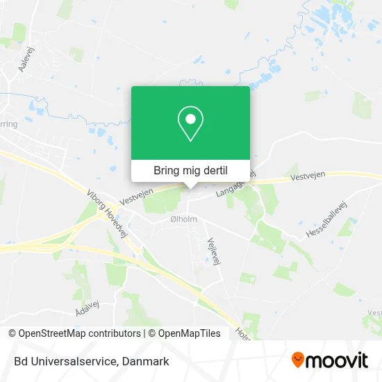 Bd Universalservice kort