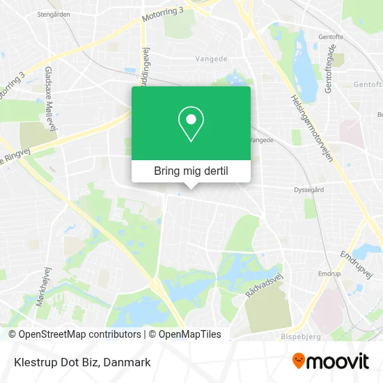Klestrup Dot Biz kort