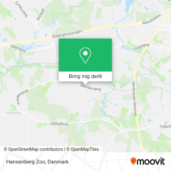 Hansenberg Zoo kort