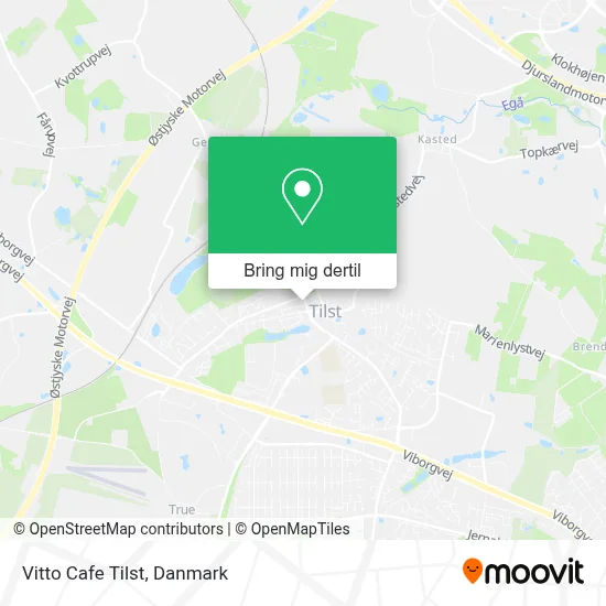 Vitto Cafe Tilst kort
