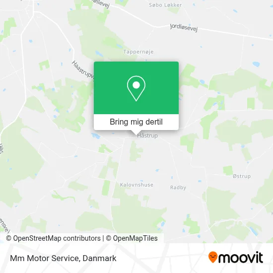 Mm Motor Service kort