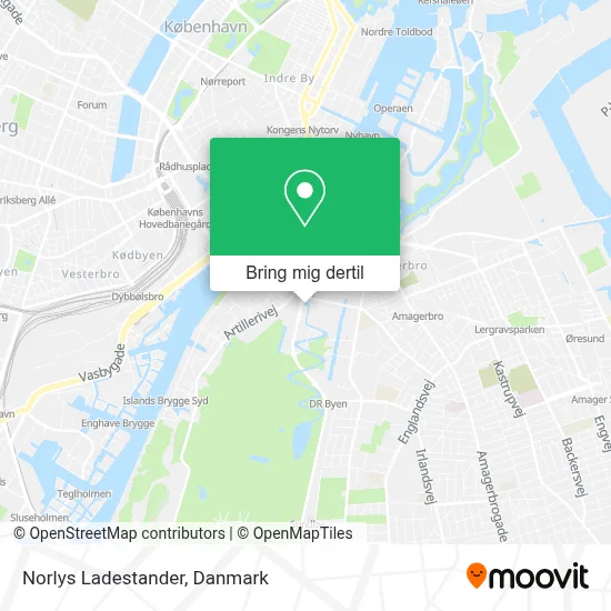 Norlys Ladestander kort