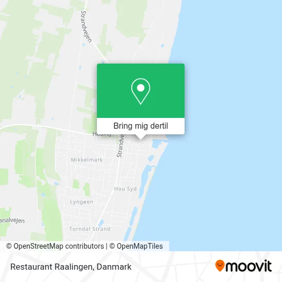 Restaurant Raalingen kort