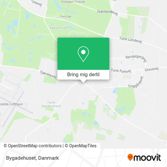 Bygadehuset kort