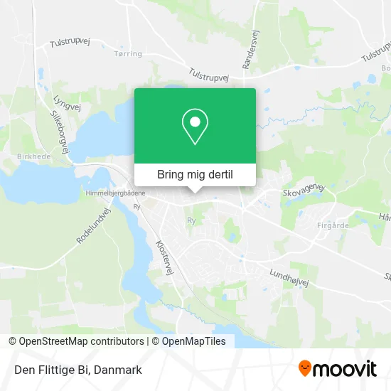 Den Flittige Bi kort