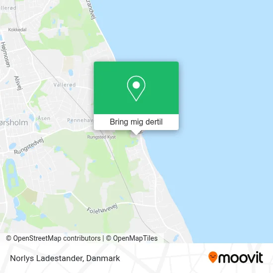 Norlys Ladestander kort
