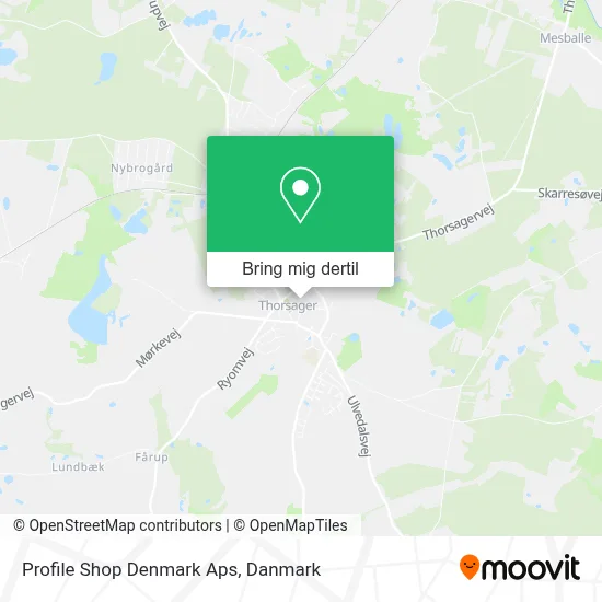 Profile Shop Denmark Aps kort