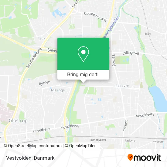 Vestvolden kort
