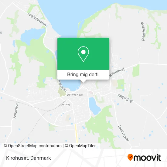 Kirohuset kort