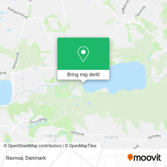Ravnsø kort
