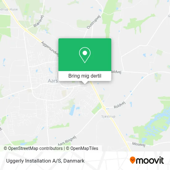 Uggerly Installation A/S kort