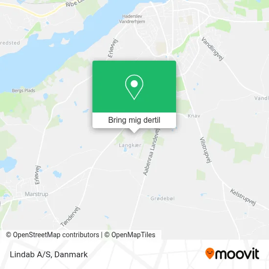 Lindab A/S kort