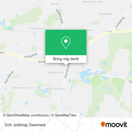 Dch Jyderup kort