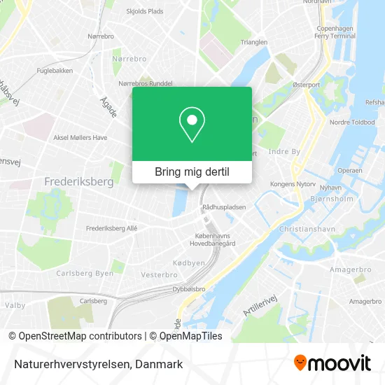 Naturerhvervstyrelsen kort