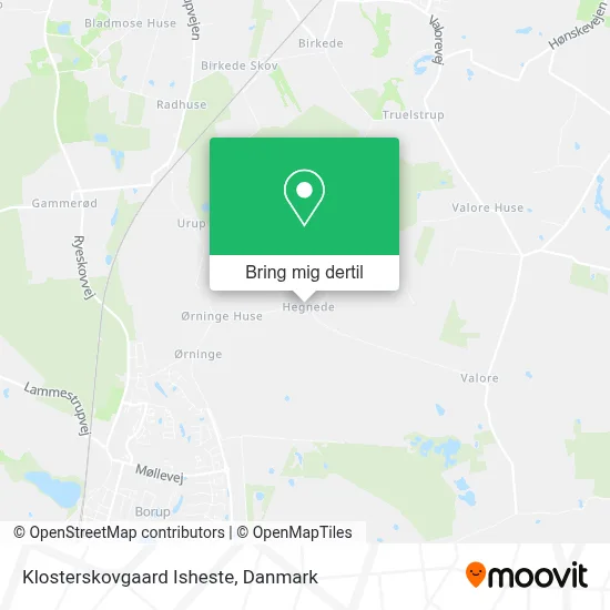 Klosterskovgaard Isheste kort