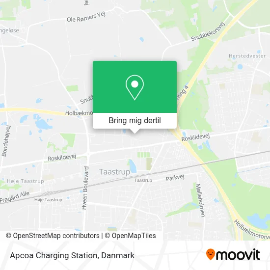 Apcoa Charging Station kort
