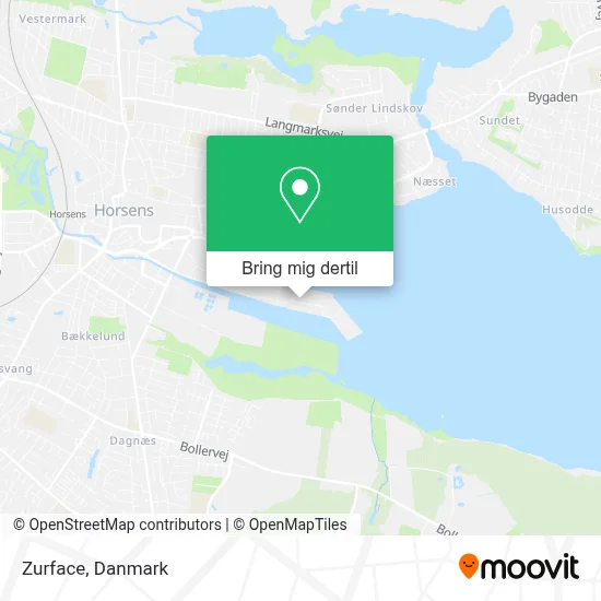 Zurface kort
