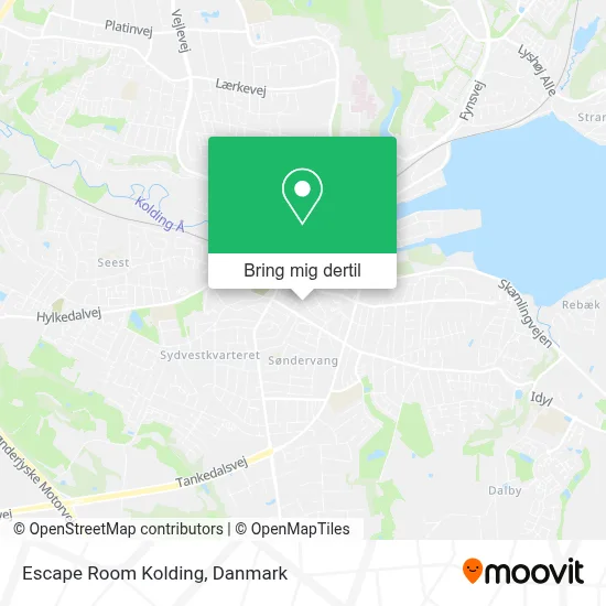 Escape Room Kolding kort