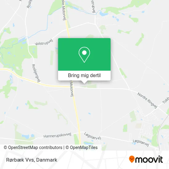 Rørbæk Vvs kort