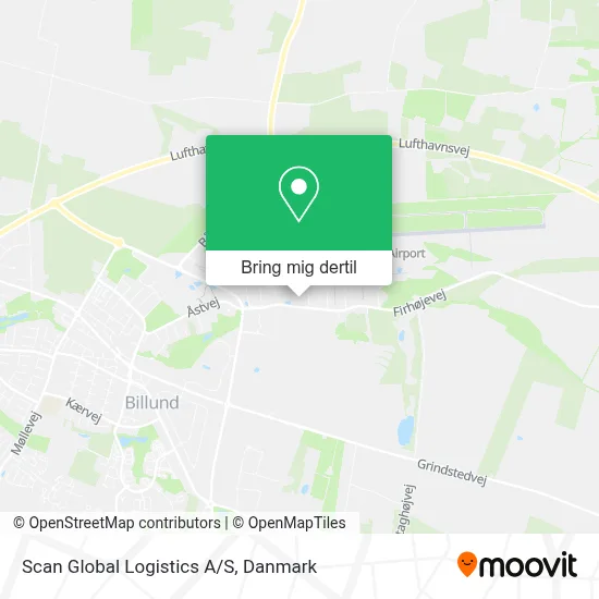 Scan Global Logistics A/S kort