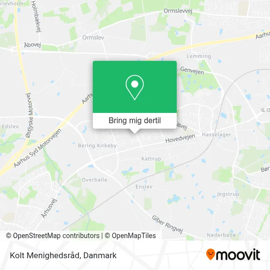 Kolt Menighedsråd kort