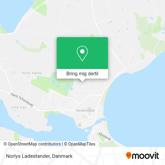 Norlys Ladestander kort