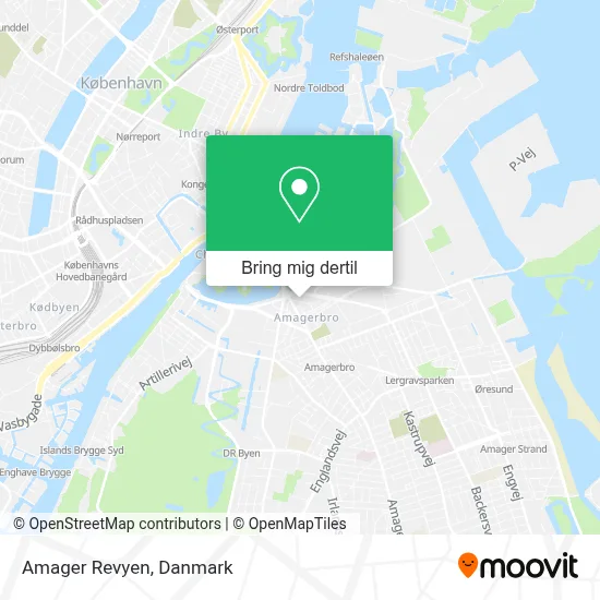 Amager Revyen kort