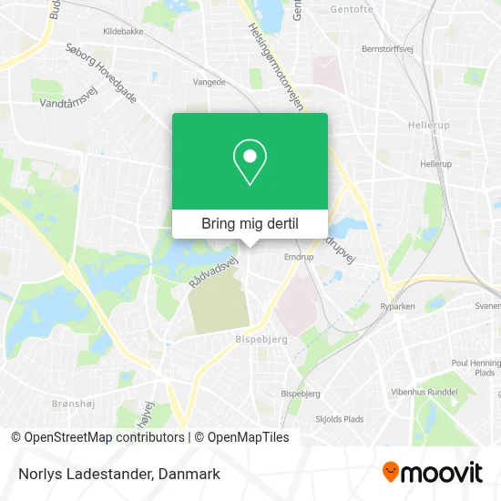 Norlys Ladestander kort